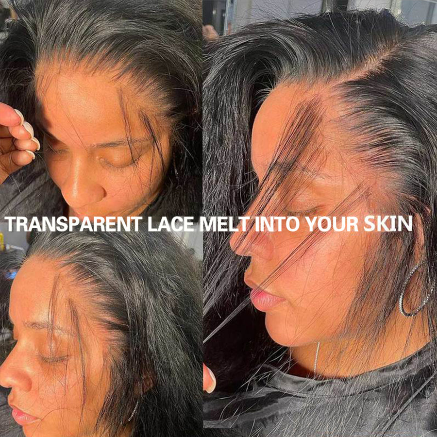 Grawwhair Silky Straight Hair 360 Full Lace Wig Human Virgin Hair