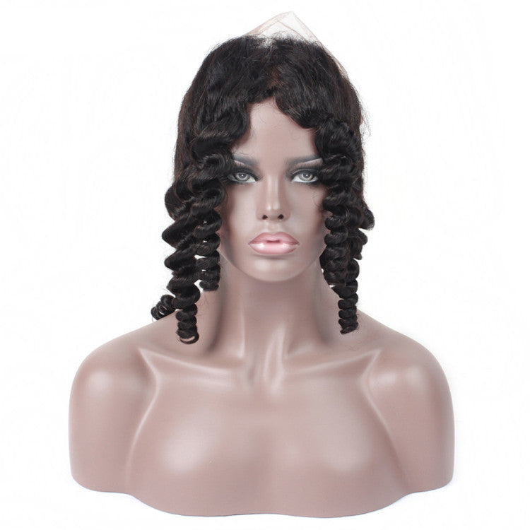 Grawwhair 360 Loose Wave Lace Frontal Ear To Ear Brazilian Virgin Hair Single Frontal