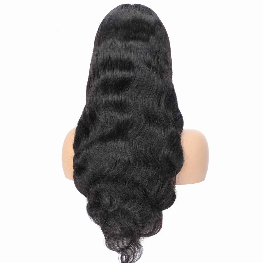 Grawwhair Body Wave 13x1 T Part Lace Front Wig Unprocessed Human Hair