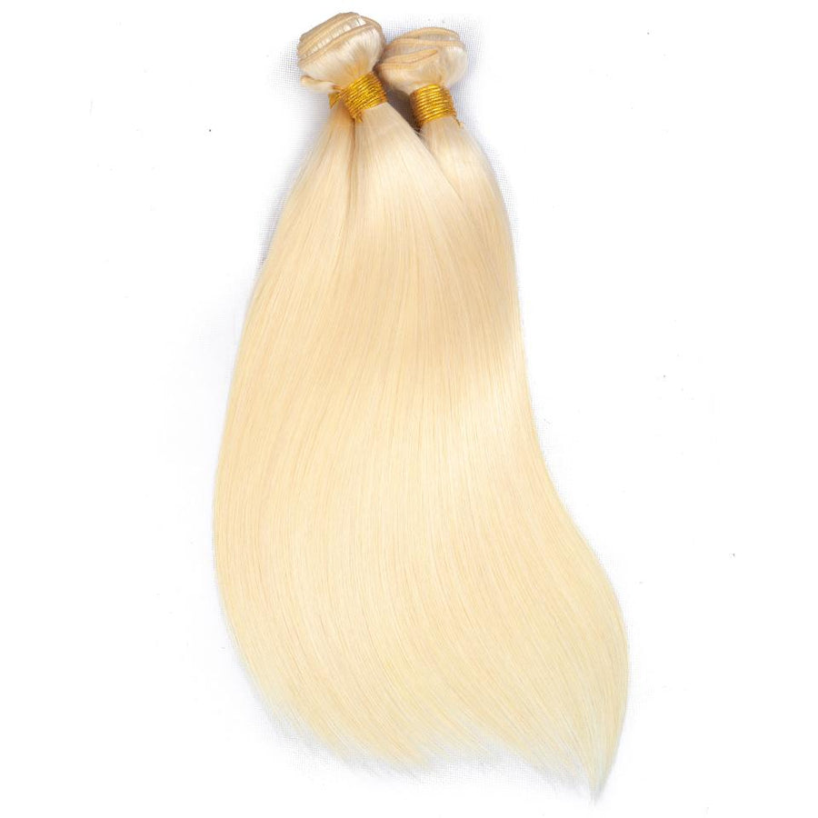 Grawwhair Brazilian #613 Blonde Straight Bundle 100% Human Hair 1 Bundle Deal