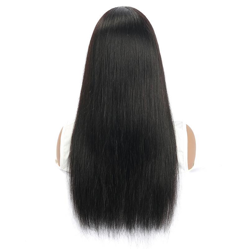 Grawwhair Straight Glueless Headband Wig Brazilian 100% Human Hair Wigs