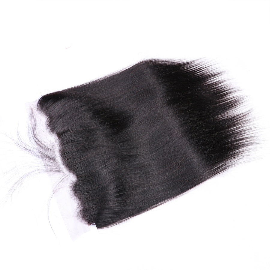 Grawwhair 13x4/13x6 Straight Lace Frontal Ear To Ear Brazilian Virgin Hair Frontal